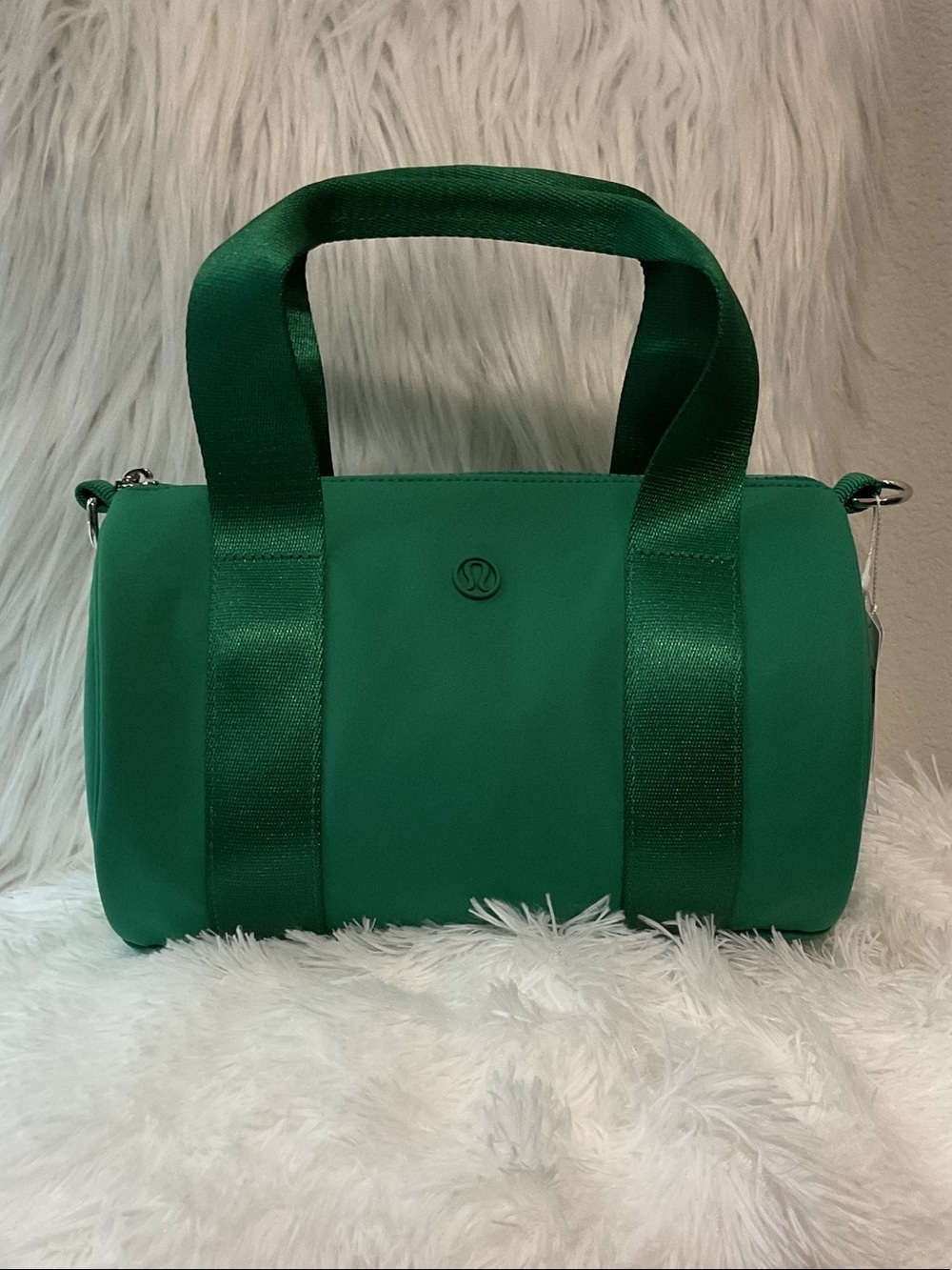 Lululemon Knit Nylon Mini Barrel Duffle- Color (Cascadia Green)